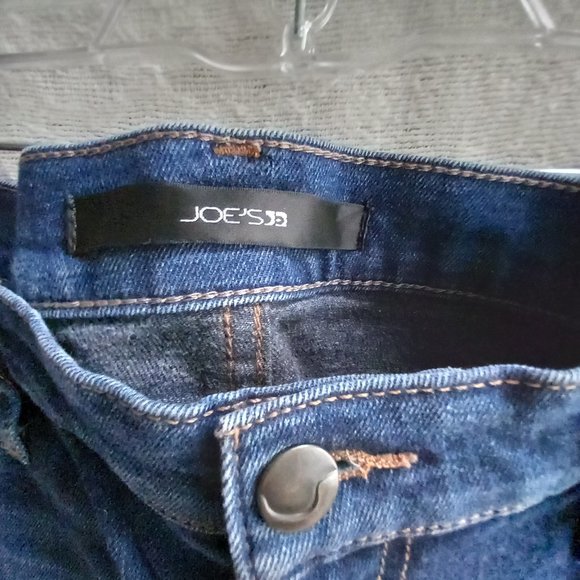 Joes Dark Wash Denim Skinny Low Rise Jeans 32" Waist (T-350) - Picture 5 of 8